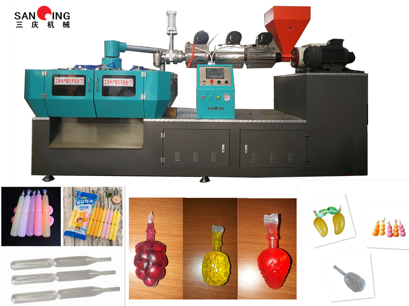Best-selling Jelly Bottle Tube Rotary Blow Molding Machine LDPE Jelly Bottle Blowing Making Machine