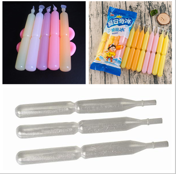 Ice Lolly Soft Bottle Six Station Ice Lolly Tube LDPE Ice Pop Bottle Extrusion Blowing Molding Machine